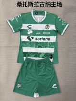 Santos Laguna Home Fans  (Kids and men ) 1:1 Quality Soccer Jersey  25-26