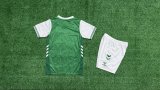 AS Saint-Étienne Home Kids  Fans 1:1 Quality Soccer Jersey 25-26