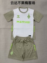 Bremen Away Fans  (Kids and Man)  1:1 Quality Soccer Jersey  25-26