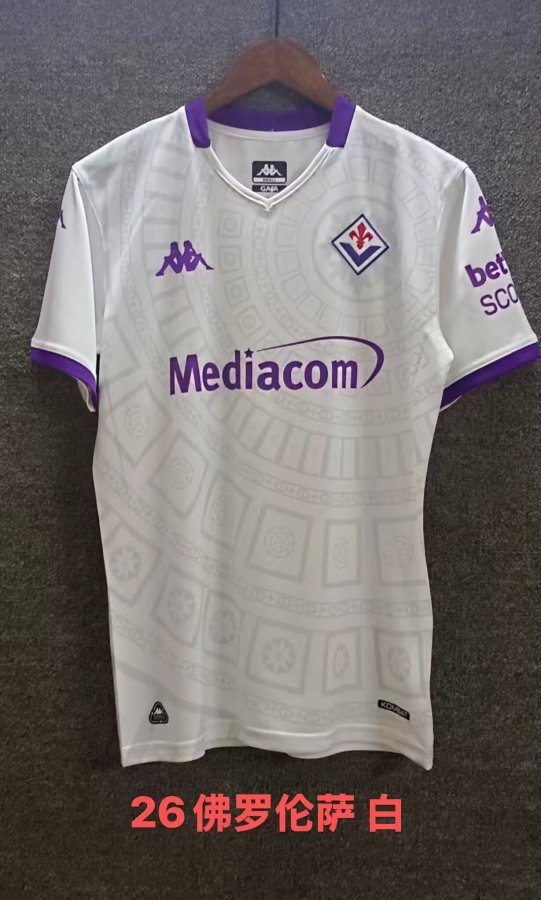 Florence Third Away Fans  1:1 Quality Soccer Jersey   25-26