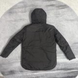 Argentina Windbreaker  Cotton clothing Jacket Black  White 1:1 Quality Soccer Jersey  25-26