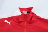 F1 Ferrari Windbreaker Jacket Red  1:1 Quality Soccer Jersey  25-26