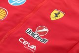 F1 Ferrari Windbreaker Jacket Red  1:1 Quality Soccer Jersey  25-26
