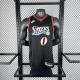 New York Knicks Black #0 MAXEY NBA Jerseys  25-26