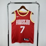 Houston Rockets Kids  Red #7 DURANT 1:1 Quality NBA Jerseys