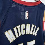 New York Knicks Black #45 MITCHELL NBA Jerseys  25-26