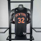 New York Knicks Black #32 TOWNS NBA Jerseys  25-26