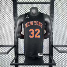 New York Knicks Black #32 TOWNS NBA Jerseys  25-26