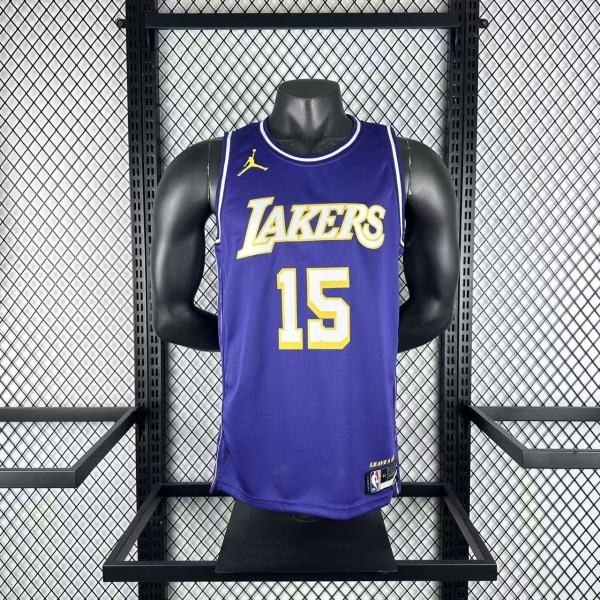 Los Angeles Lakers  Jordan  #15 Reaves 1:1 Quality NBA  Season Jerseys  2026