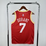 Houston Rockets Kids  Red #7 DURANT 1:1 Quality NBA Jerseys
