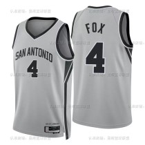 San Antonio Spurs City Edition #4 FOX NBA Jerseys  2025-2026