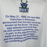 Retro Milwaukee Bucks Mitchellness  White 1:1 Quality NBA Jerseys  2026