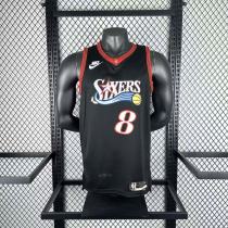 New York Knicks Black #8 GEORGE  NBA Jerseys  25-26