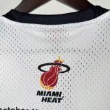 Retro Miami Heat  White  1:1 Quality NBA  Season Jerseys 2026