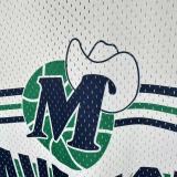Retro Dallas Mavericks White  1:1 Quality NBA  Season Jerseys 2026
