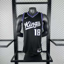 Sacramento Kings Black #18 WESTBROOK 1:1 Quality NBA  Season Jerseys 2024