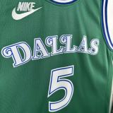 Dallas Mavericks  Retro Green  #5 RUSSELL   1:1 Quality NBA  Season Jerseys   2026