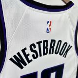 Sacramento Kings White #18 WESTBROOK 1:1 Quality NBA  Season Jerseys 2024