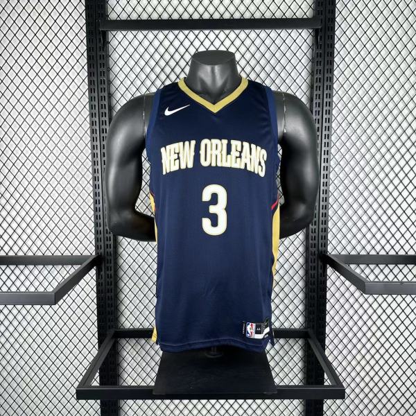 New Orleans Pelicans  Blue #3 POOLE 1:1 Quality NBA  Season Jerseys 2026