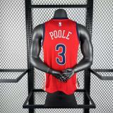 New Orleans Pelicans  RED #3 POOLE 1:1 Quality NBA  Season Jerseys 2026