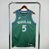 Dallas Mavericks  Retro Green  #5 RUSSELL   1:1 Quality NBA  Season Jerseys   2026