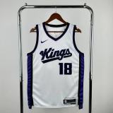 Sacramento Kings White #18 WESTBROOK 1:1 Quality NBA  Season Jerseys 2024