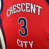 New Orleans Pelicans  RED #3 POOLE 1:1 Quality NBA  Season Jerseys 2026