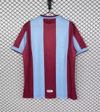 Retro Aston Villa Home 1:1 Quality Soccer Jersey  1999-2000