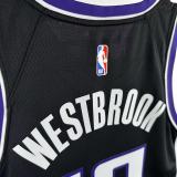 Sacramento Kings Black #18 WESTBROOK 1:1 Quality NBA  Season Jerseys 2024