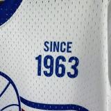 Retro Philadelphia 76ers White  1:1 Quality NBA  Season Jerseys 2026