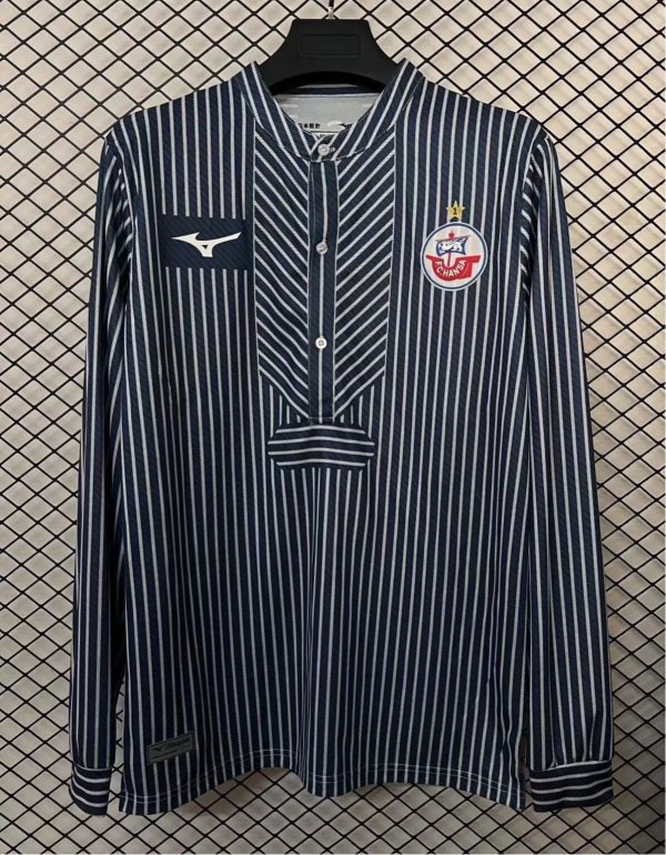 Hansa Rostock Long Sleeve 60 Year Special Edition Fans 1:1 Quality Soccer Jersey  25-26