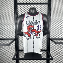 Retro Toronto Raptors  White #15 CARTER 1:1 Quality NBA  Season Jerseys 2026