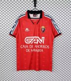 Retro Osasuna Home 1:1 Quality Soccer Jersey  2000-2001