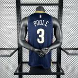 New Orleans Pelicans  Blue #3 POOLE 1:1 Quality NBA  Season Jerseys 2026
