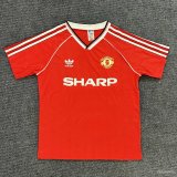 Retro Manchester United  home 1:1 Quality Soccer Jersey  1988 -1990