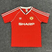 Retro Manchester United  home 1:1 Quality Soccer Jersey  1988 -1990