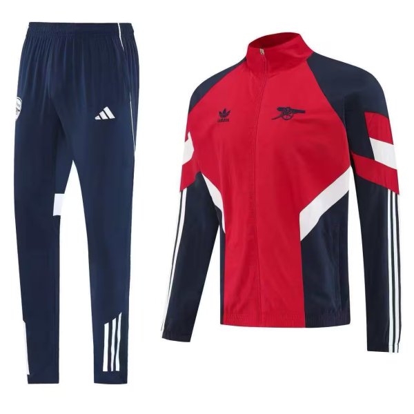 Arsenal Windbreaker Sets With pants  Red 1:1 Quality Soccer Jersey  25-26