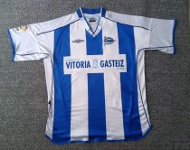 Deportivo Alaves Home  Fans 1:1 Quality Soccer Jersey  2003-2004