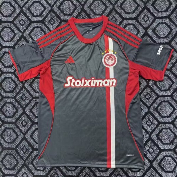 Olympiacos  Away  fans  1:1 Quality Soccer Jersey   25-26