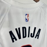 Portland Trail Blazers White #8 AVDIJA 1:1 NBA Jerseys 2026