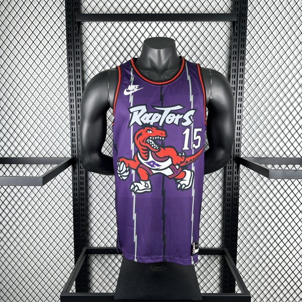 Retro Toronto Raptors  Purple #15 CARTER 1:1 Quality NBA  Season Jerseys 2026