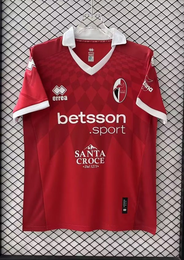 Bari Home  Fans 1:1 Quality Soccer Jersey  25-26