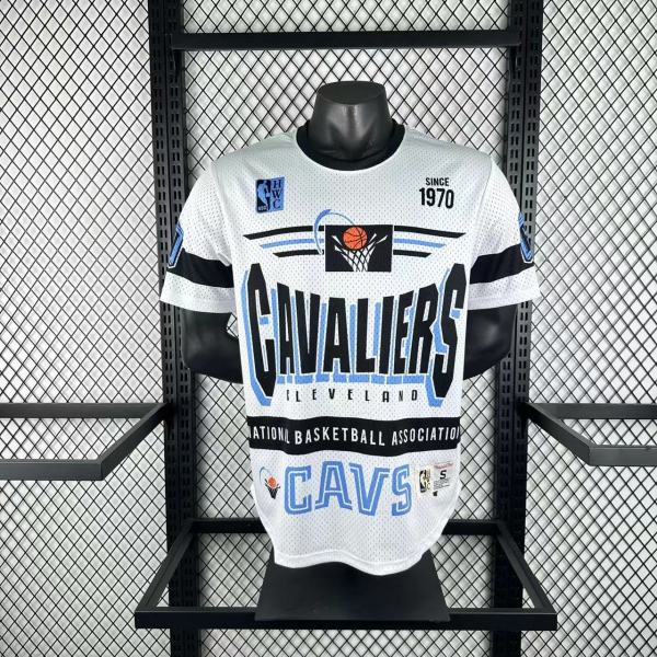 Retro Cleveland Cavaliers  White 1:1  Mitchellness NBA Jerseys 2026