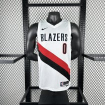 Portland Trail Blazers white #0 LILLARO 1:1 NBA Jerseys 2026