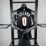 Portland Trail Blazers   Black  #0 LILLARO 1:1 NBA Jerseys 2026