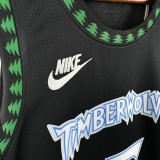 Minnesota Timberwolves  Black Retro  #25 ROSE NBA Jerseys  2026