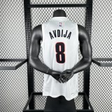 Portland Trail Blazers White #8 AVDIJA 1:1 NBA Jerseys 2026