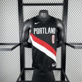 Portland Trail Blazers   Black  #0 LILLARO 1:1 NBA Jerseys 2026