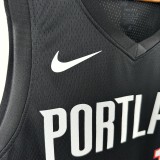 Portland Trail Blazers   Black  #0 LILLARO 1:1 NBA Jerseys 2026