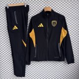 Paris FC Windbreaker Sets With pants  Black 1:1 Quality Soccer Jersey  25-26